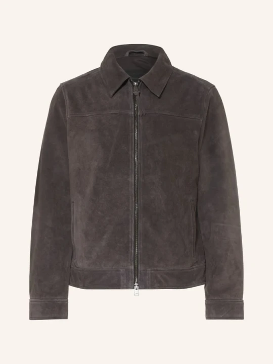 Zdjęcie produktu Allsaints Kurtka Skórzana Rhone grau CZIEMNOSZARY