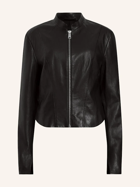 Zdjęcie produktu Allsaints Kurtka Skórzana Sadler schwarz CZARNY