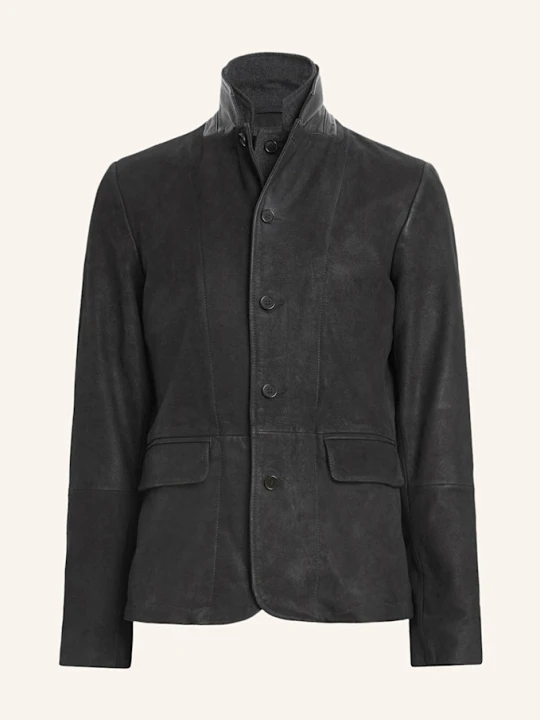 Zdjęcie produktu Allsaints Kurtka Skórzana Survey schwarz CZARNY