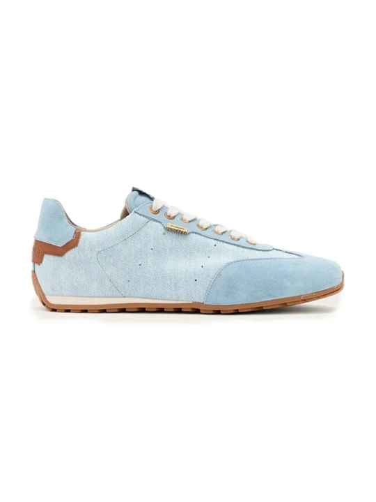 Zdjęcie produktu AllSaints Liam Low Top sneakersy damskie zamszowe niebieski