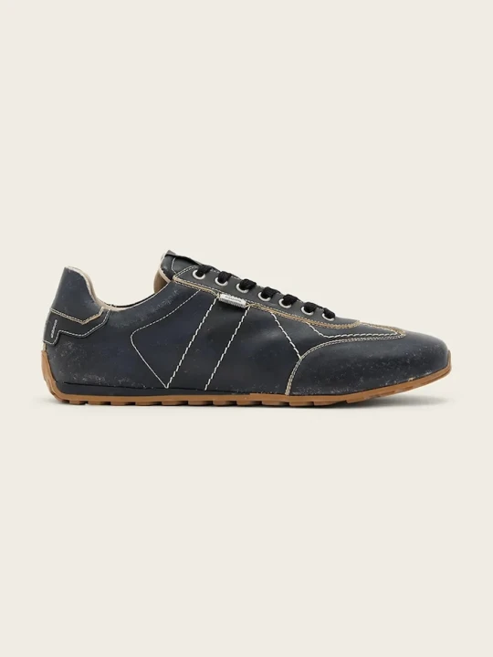 Zdjęcie produktu AllSaints Liam Low Top sneakersy męskie skórzane czarny