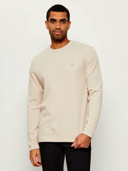 Zdjęcie produktu AllSaints Longsleeve Ellis | Regular Fit beżowy