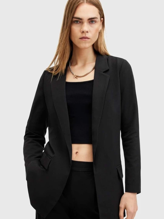 Zdjęcie produktu AllSaints marynarka ALEIDA TRI BLAZER czarny