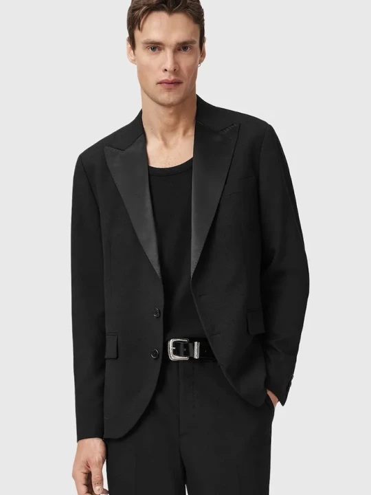 Zdjęcie produktu AllSaints marynarka GERMAIN czarny