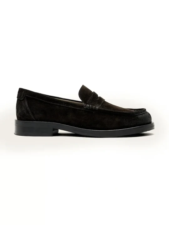 Zdjęcie produktu AllSaints mokasyny zamszowe Bloom Suede Loafer brązowy