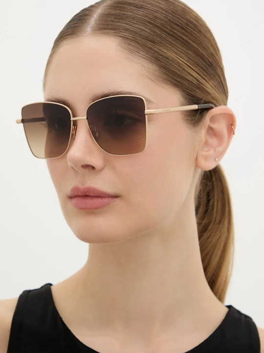 Zdjęcie produktu AllSaints okulary damskie Stella złoty