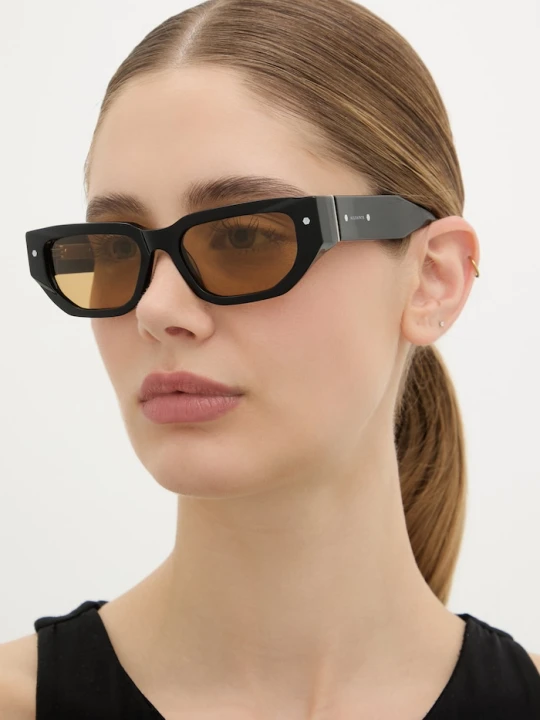 Zdjęcie produktu AllSaints okulary przeciwsłoneczne damskie Sloan czarny