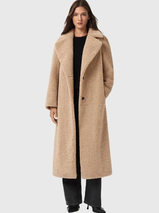 Zdjęcie produktu AllSaints płaszcz beżowy