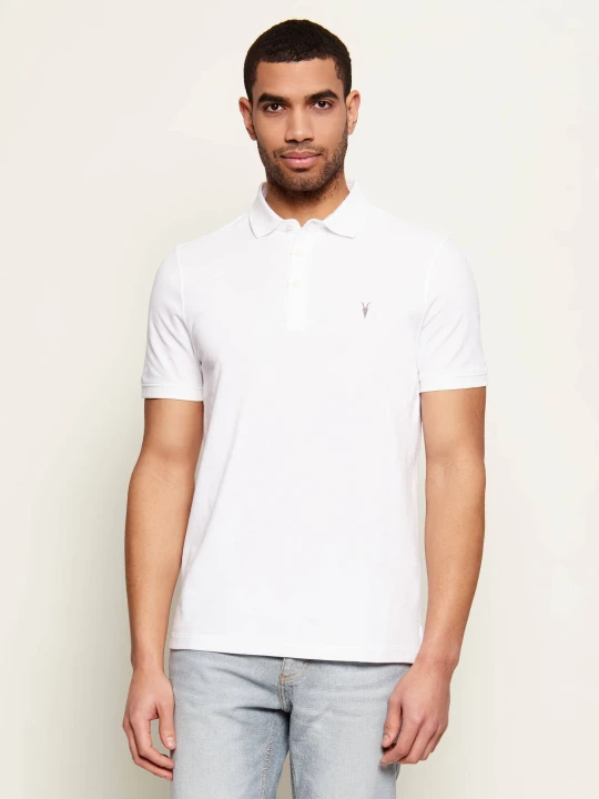 Zdjęcie produktu AllSaints Polo REFORM | Slim Fit biały