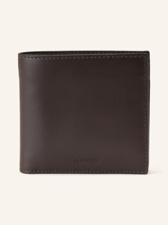 Zdjęcie produktu Allsaints Portfel Delph braun CIEMNOBRĄZOWY