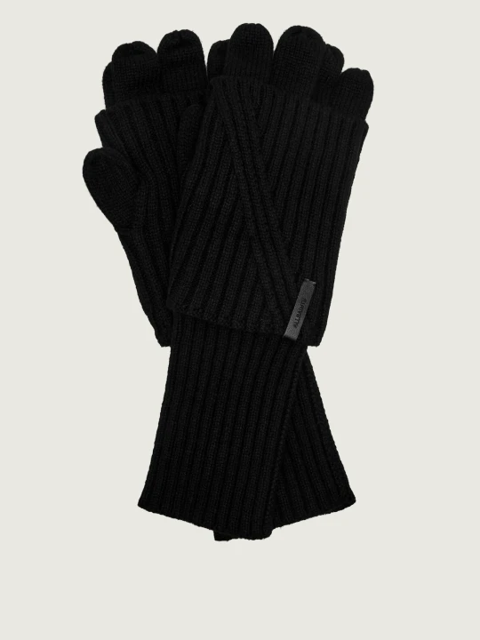 Zdjęcie produktu AllSaints Rękawiczki Margo | z dodatkiem wełny czarny