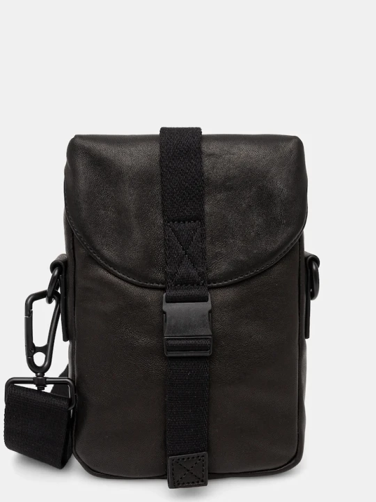 Zdjęcie produktu AllSaints saszetka skórzana JUAN czarny