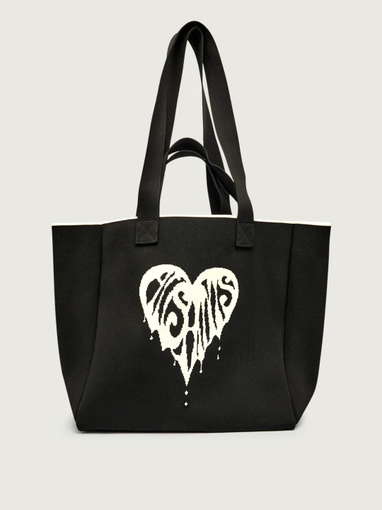 Zdjęcie produktu AllSaints Shopperka IZZY HEART czarny
