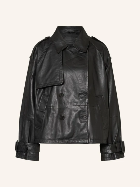 Zdjęcie produktu Allsaints Skórzana Kurtka Reya schwarz CZARNY