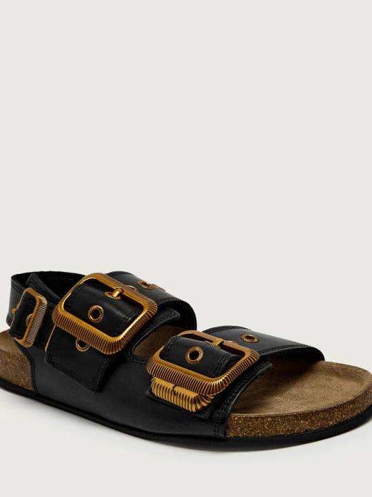 Zdjęcie produktu AllSaints Skórzane sandały STAFFA czarny