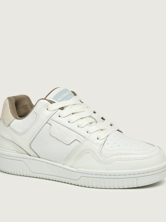 Zdjęcie produktu AllSaints Skórzane sneakersy REGAN PLUS LOW TOP | zamsz biały