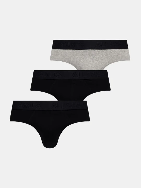 Zdjęcie produktu AllSaints slipy męskie 3-pack czarny