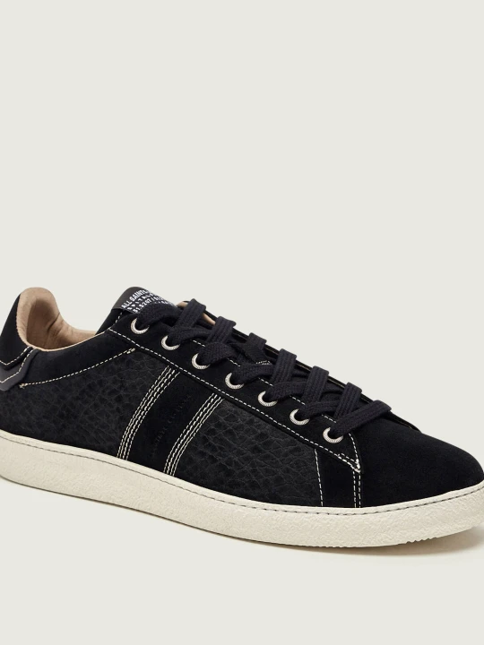 Zdjęcie produktu AllSaints Sneakersy Leon | zamsz czarny