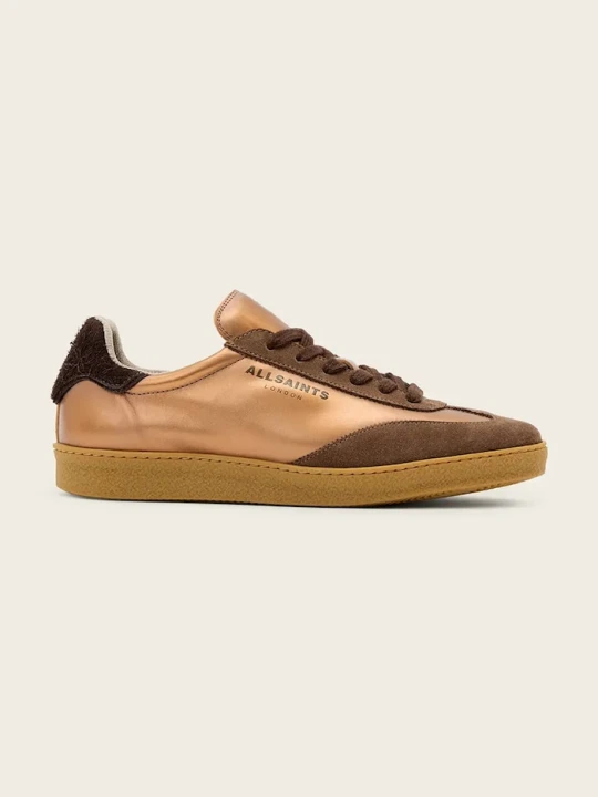 Zdjęcie produktu AllSaints sneakersy skórzane Thelma Sneaker brązowy