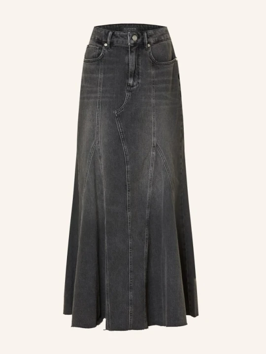 Zdjęcie produktu Allsaints Spódnica Jeansowa Alma schwarz CZIEMNOSZARY