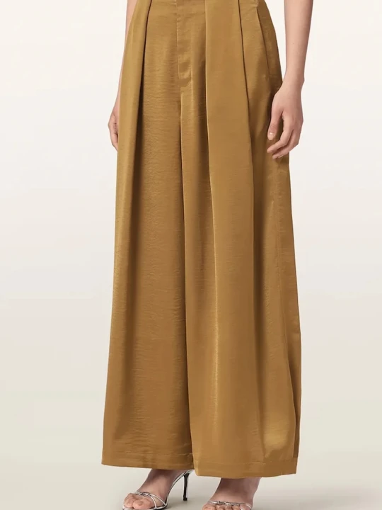 Zdjęcie produktu AllSaints spodnie damskie LOLA żółty