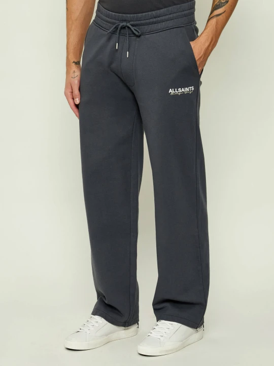 Zdjęcie produktu AllSaints Spodnie dresowe Emblem | Loose fit grafitowy
