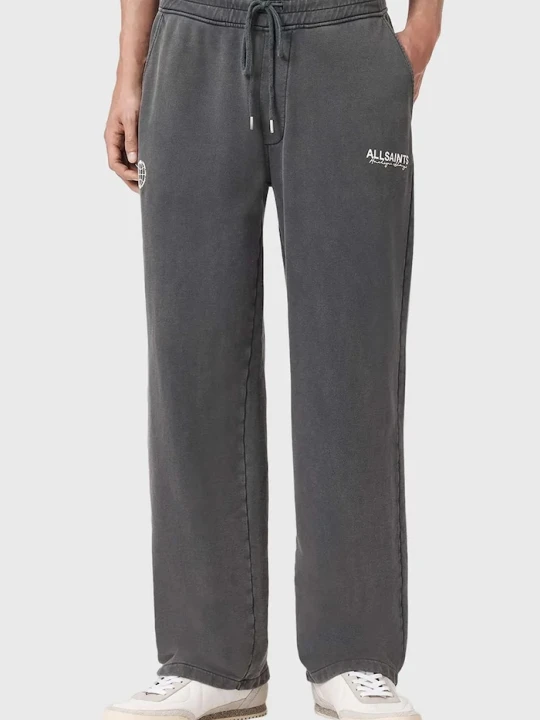 Zdjęcie produktu AllSaints spodnie dresowe męskie bawełniane EMBLEM szary