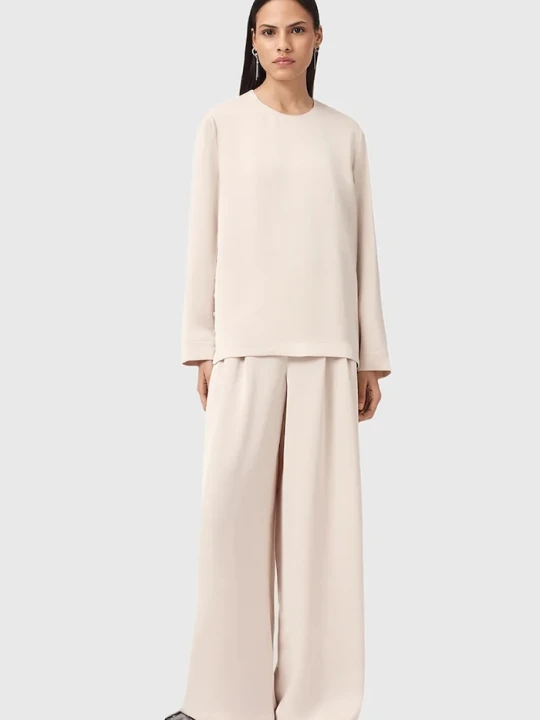Zdjęcie produktu AllSaints spodnie LEANNE biały