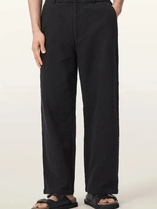 Zdjęcie produktu AllSaints spodnie męskie bawełniane TAIKO czarny