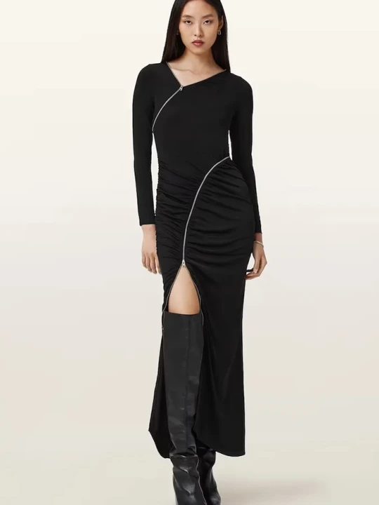 Zdjęcie produktu AllSaints sukienka czarny