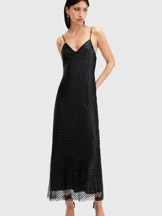 Zdjęcie produktu AllSaints sukienka CHANTELLE czarny