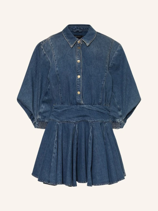 Zdjęcie produktu Allsaints Sukienka Dżinsowa Arlo Z Rękawami 3/4 blau NIEBIESKI