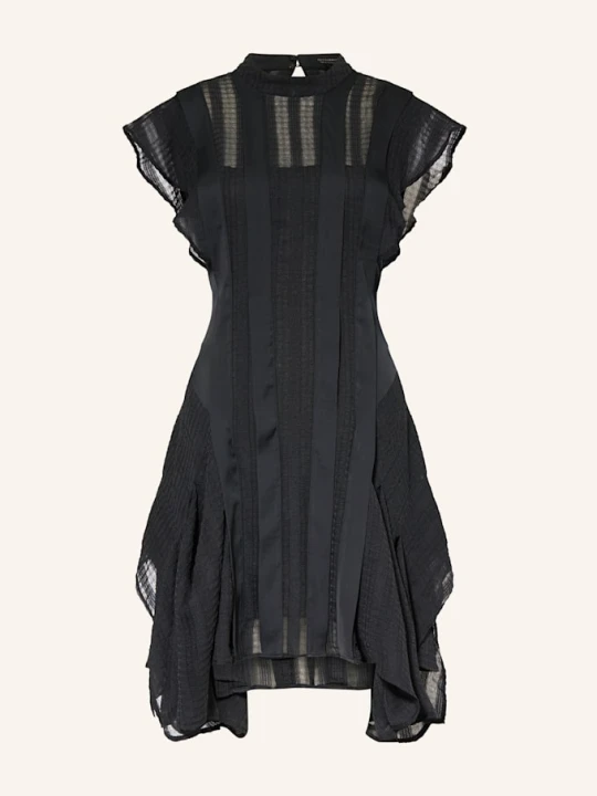 Zdjęcie produktu Allsaints Sukienka Fleur Z Wycięciem schwarz CZARNY