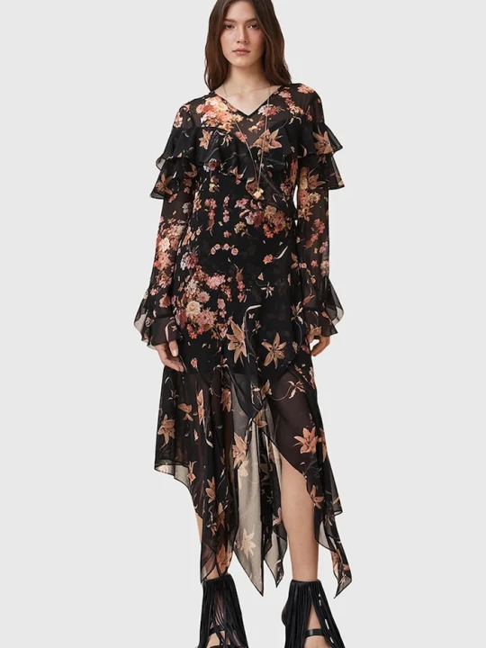 Zdjęcie produktu AllSaints sukienka FRESCA czarny
