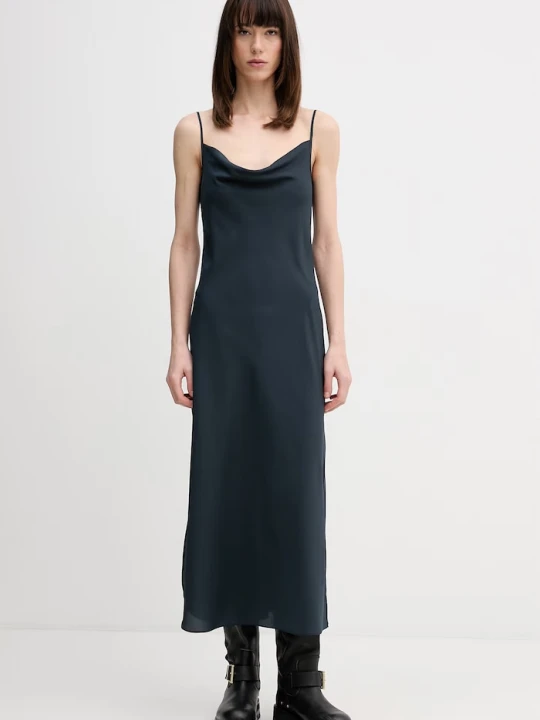 Zdjęcie produktu AllSaints sukienka HADLEY granatowy