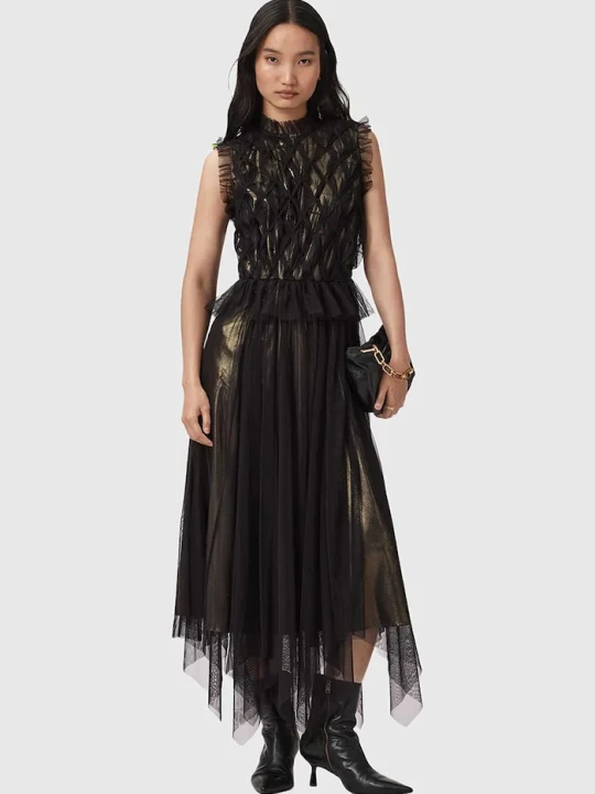 Zdjęcie produktu AllSaints sukienka czarny