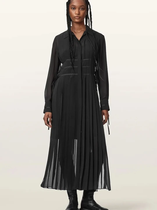 Zdjęcie produktu AllSaints sukienka maxi MINNA czarny