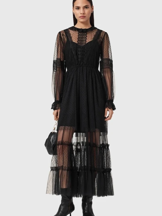 Zdjęcie produktu AllSaints sukienka NITA czarny