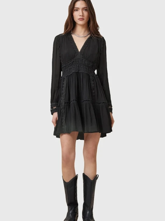Zdjęcie produktu AllSaints sukienka XANTHE czarny