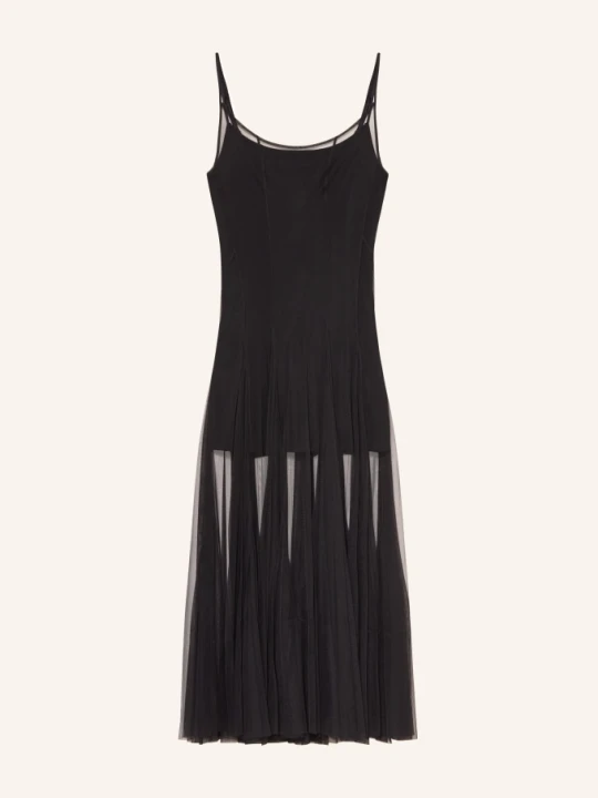 Zdjęcie produktu Allsaints Sukienka Z Siateczki Harmonia schwarz CZARNY