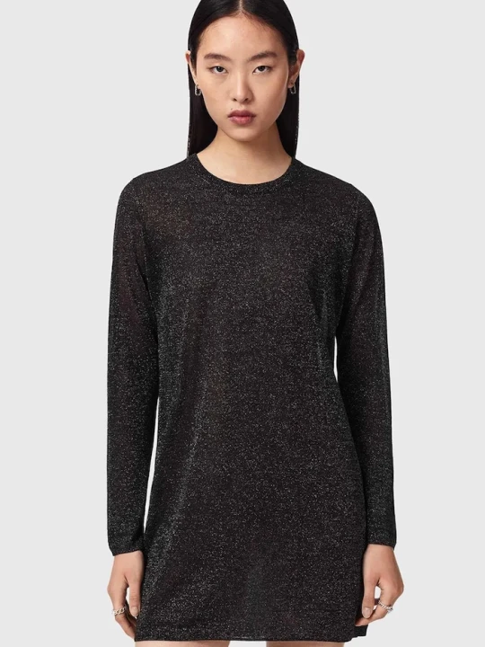Zdjęcie produktu AllSaints sukienka z wiskozą TILLII czarny