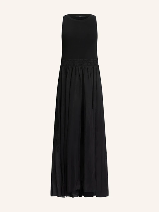 Zdjęcie produktu Allsaints Sukienka Zenia Z Mieszanki Materiałów schwarz CZARNY