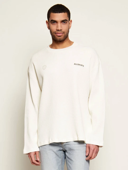 Zdjęcie produktu AllSaints Bluza EMBLEM | Oversize fit biały