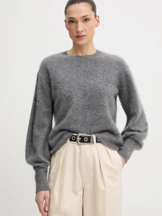 Zdjęcie produktu AllSaints sweter kaszmirowy szary