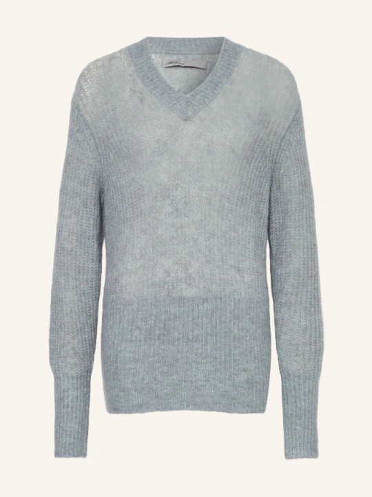 Zdjęcie produktu Allsaints Sweter Mabel Z Alpaki blau JASNONIEBIESKI