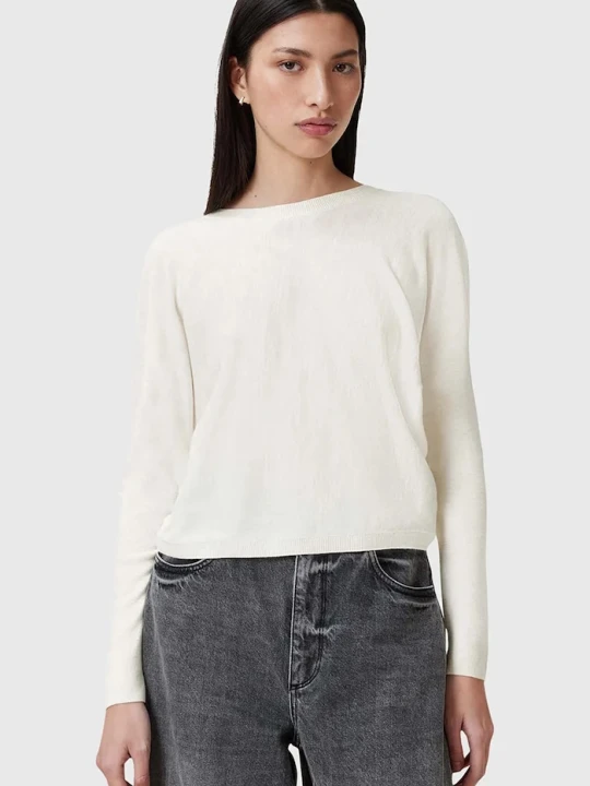 Zdjęcie produktu AllSaints sweter wełniany JULIEANA biały