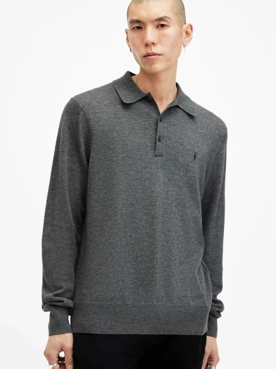 Zdjęcie produktu AllSaints sweter wełniany KILBURN szary