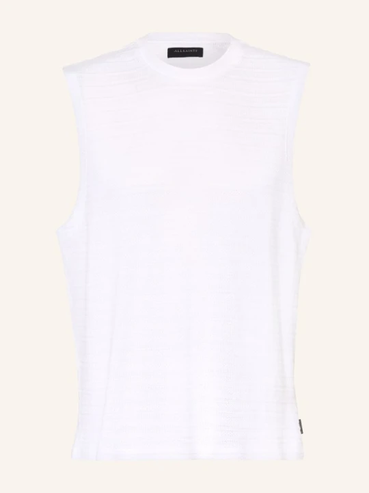 Zdjęcie produktu Allsaints Sweter Z Dzianiny Cove weiss BIAŁY