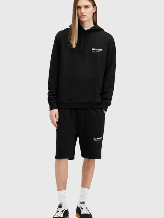 Zdjęcie produktu AllSaints szorty bawełniane UNDRGRND SWEATSHORT czarny
