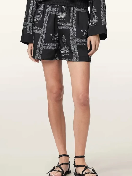 Zdjęcie produktu AllSaints szorty damskie LETTIE czarny